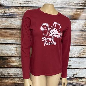 Life is Good Women’s XS STAY FROSTY T-Shirt